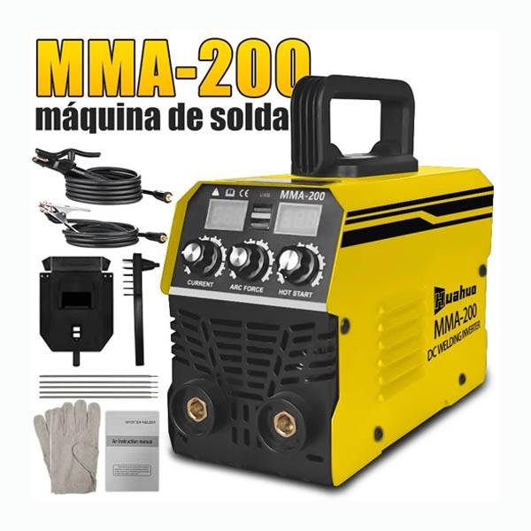 Máquina Solda Inversora Profissional Mini máquina de solda digital MMA-200/MMA-180/MMA-120~